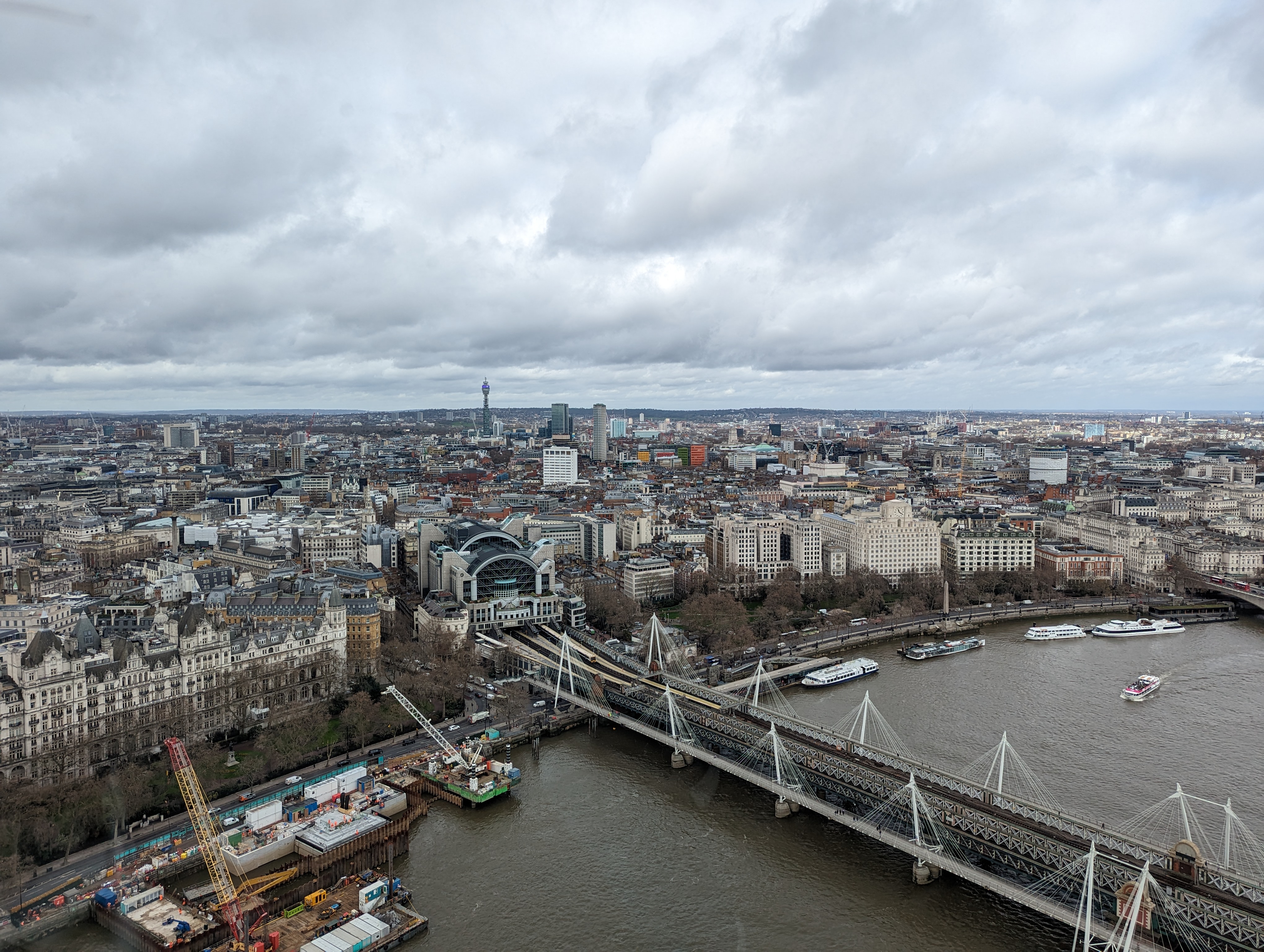 London Eye Aussicht 4 London Eye Aussicht 4