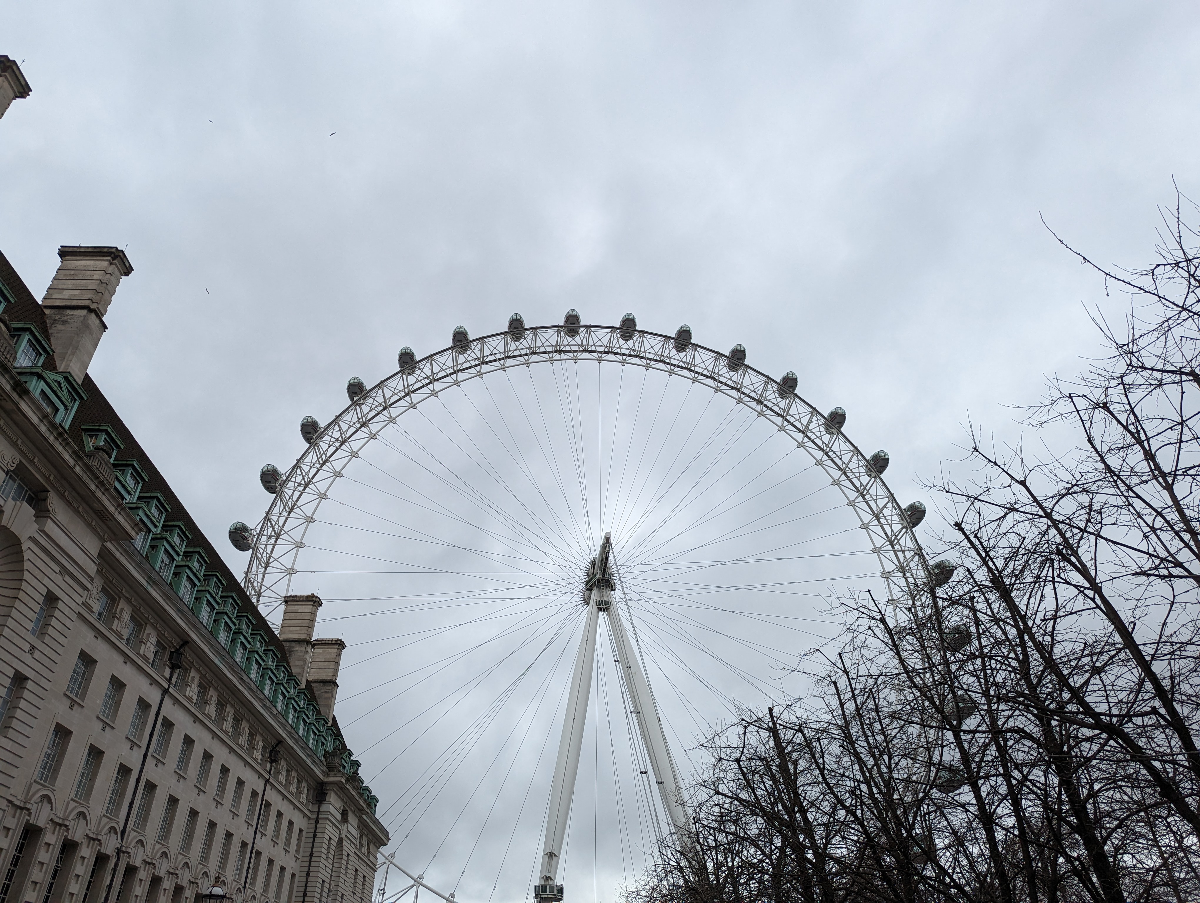 London Eye Außenansicht London Eye Außenansicht