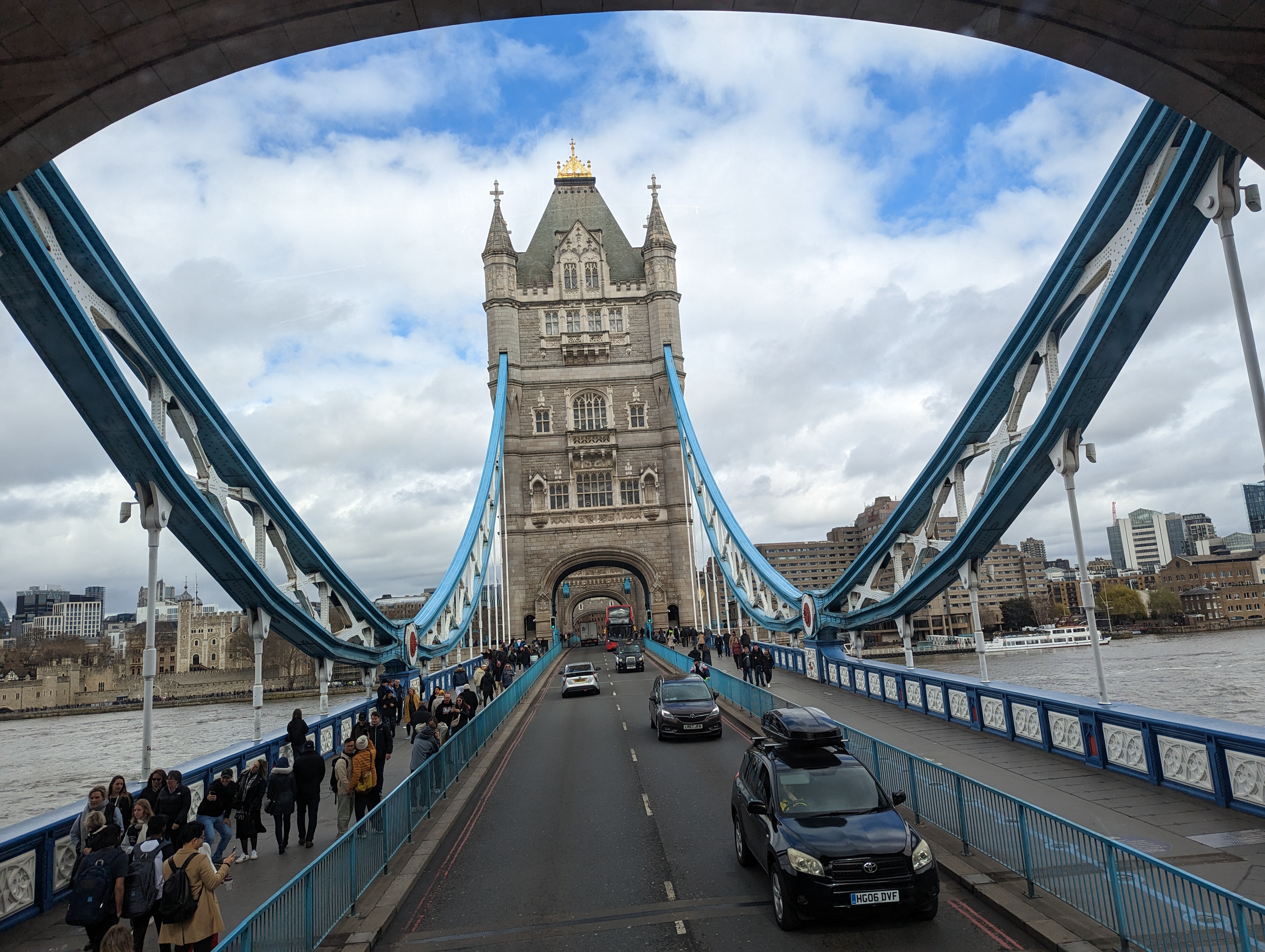 Tower Bridge Überquerung 3 Tower Bridge Überquerung 3