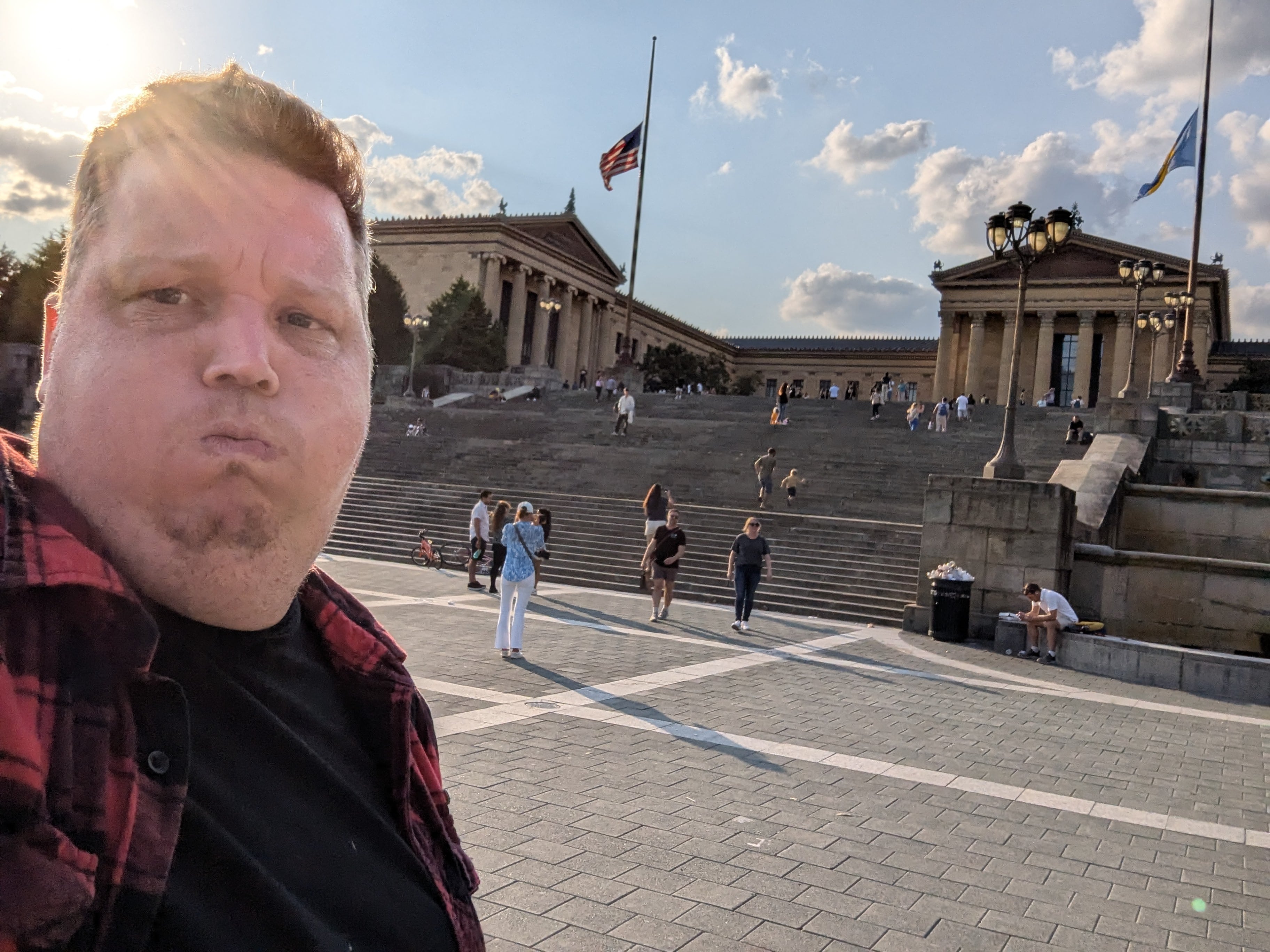 Tag 8: Philadelphia Rocky Treppe Tag 8: Philadelphia Rocky Treppe